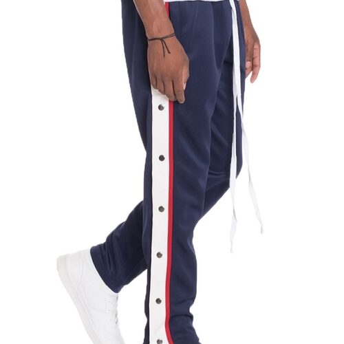 SNAP BUTTON TRACK PANTS TP0593